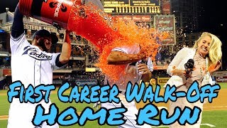 First Career WalkOff Home Run for MLB Stars Part 2 [upl. by Ethbun447]