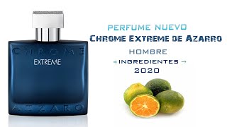 Nuevo Perfume Chrome Extreme de Azarro para Hombrejunio2020 [upl. by Cusack449]