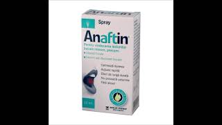 Anaftin spray [upl. by Silin]