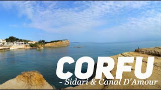 Sidari 🌴 Corfu 🏖 Greece 🌴 My Favorite Holiday Places 🇬🇷 [upl. by Bernardina]