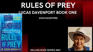 JOHN SANDFORD RULES OF PREY booktube bookrecommendations spoilers [upl. by Nanette]