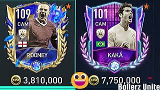 KAKA VS ROONEY FIFA MOBILE [upl. by Irby]