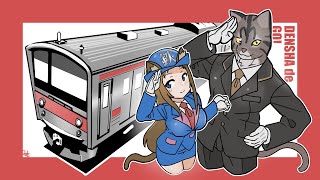 Getting to the Nagoya Monkey Park or DYING Densha De Go Nagoya Tetsudouhen [upl. by Ninetta766]