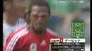 中田英寿 Hidetoshi Nakata 1 FOOTBALL MATCH 14 [upl. by Renick]