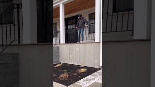 Deck railings installation 👉 Gpr3Carpentry🔨 viral diy carpentry tips tools viralvideo [upl. by Valdemar978]