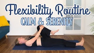 Stretching Routine for FLEXIBILITY  Calm amp Serenity  15 minutes [upl. by Yenal]