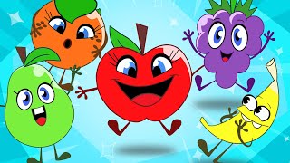 ¡Canción de Frutas Deliciosas Frutas para niños  Canción para niños  HooplaKidz en Español [upl. by Lseil804]