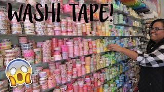 THE GREAT WALL OF WASHI TAPE [upl. by Nosemaj873]