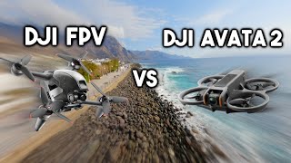 Dji Avata 2 vs DJI FPV [upl. by Names]