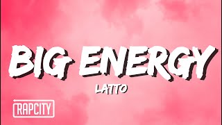 Latto  Big Energy Lyrics [upl. by Htiekel108]