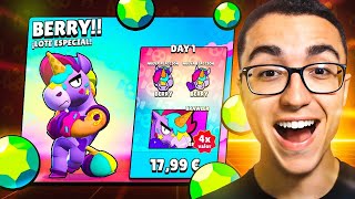 DESBLOQUEO MAXEO y PRUEBO a BERRY NUEVO BRAWLER SÚPER ROTO [upl. by Yedoc]