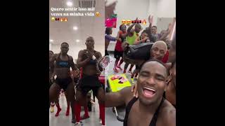 Sini festejo seleção de Angola 🇦🇴 vou ir [upl. by Tia]