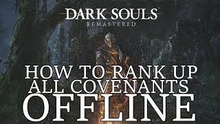 How to Level Up All Covenants Offline in Dark Souls Remastered [upl. by Chicoine217]