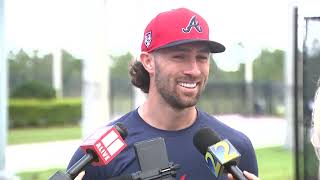 Braves Charlie Culberson  2024 Spring Training  21924 [upl. by Juline564]