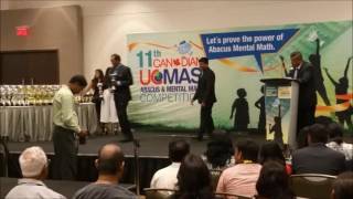 Aarya UCMAS Trophy  11th UCMAS Competition  Toronto Canada [upl. by Anhcar]