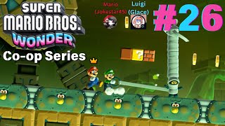 Swaying Ruins  Super Mario Bros Wonder Switch Coop100 Playthrough [upl. by Eidahs]