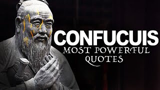 CONFUCIUS  LIFE CHANGING Quotes STOICISM Part 1 [upl. by Neve]