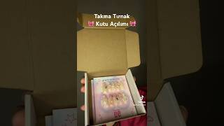 Takma tırnak kutu açılımı 💅🏻 [upl. by Docilu854]