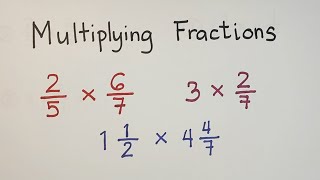 Multiplying Fractions Whole Number and Mixed Numbers by Teacher Gon [upl. by Isej]