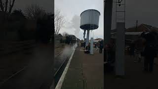 92214 Moving Out Of Loughborough Central Station  28012024 [upl. by Rufe]