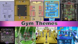 Evolution of Pokémon Gym Themes [upl. by Lleret479]