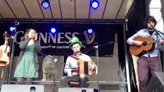 Caladh Nua St Patricks Day 2013 Munich Stage  Odeonsplatz 17032013 [upl. by Mellman321]