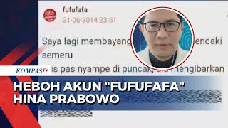 Akun FufuFafa Hina Prabowo Siapa Pemiliknya Begini Kata Analis IT Heru Sutadi [upl. by Aisenet]