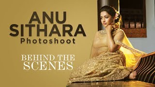 Exclusive Behind the Scenes video of Anu Sithara Photoshoot for Grihalakshmi [upl. by Dud781]