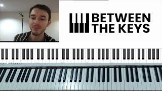 Piano lesson example with OBS Studio Chordie App for Mac and Droid Cam App Android phone [upl. by Brenk]