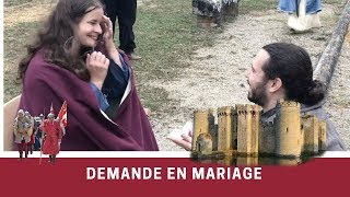 Demande en mariage INSOLITE  Fête Médiévale Saint Pouange 2018 [upl. by Chrisse81]