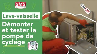 🛠 Comment démonter et tester la pompe de cyclage dun lavevaisselle [upl. by Essyla]