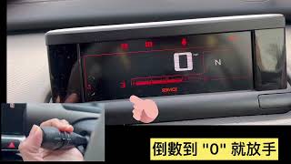 Citroen C4 2016 cactus service light Reset 雪鐵龍維護提示燈 service 著燈 整熄 [upl. by Anoif]