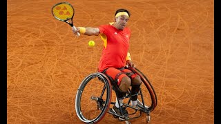 Wheelchair Tennis at Paralympics 2024 [upl. by Tellford]