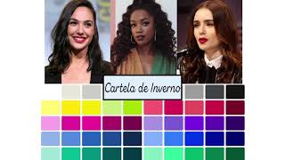 Coloração Pessoal Famosas da Cartela de Inverno 🎨 [upl. by Crissy]