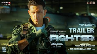 Fighter  Official  Teaser Trailer  Hrithik Roshan Deepika  Siddharth Anand FanMade [upl. by Ruamaj749]