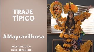 Fala Miss l Traje Típico Miss Brasil para o Miss Universo 2018 [upl. by Vergil]