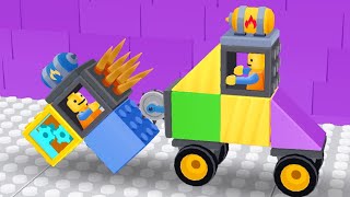 TOYS Crash Arena  All Levels Gameplay Android iOS [upl. by Rephotsirhc]