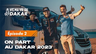 Direction le bivouac 1 du Dakar 2023 à Yanbu [upl. by Ycnej536]