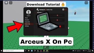 Arceus X Download On Pc Tutorial 🔥 [upl. by Einor277]