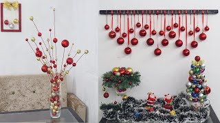 10 Christmas decoration ideas at home Christmas decoration ideas 2022 [upl. by Audwen]