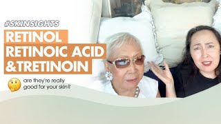 Retinol Retinoic Acid Tretinoin A Derm Explains Them amp If Theyre Really Good For Your Skin [upl. by Nolram]