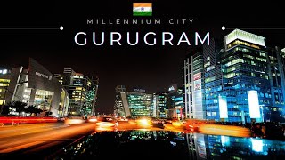 Gurugram 4k drone view  Millennium City  Explore Gurugram  Explore the world [upl. by Zenia]