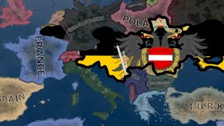 Austria Hungary Restored Hoi4 [upl. by Oiligriv]