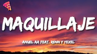 Anuel AA Feat Renn y Yexel  Maquillaje Remix Official IA Letra [upl. by Rianna49]