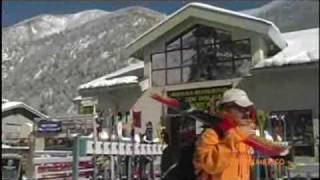 Travel Guide New Mexico tm The Village of Taos Ski Valley Winter [upl. by Arley]