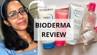 I tried BIODERMA skincare on my dry sensitive acneprone skin [upl. by Adnohsek364]