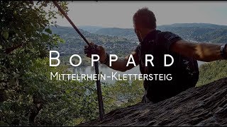 Der Mittelrhein Klettersteig in Boppard  Dokumentation [upl. by Elia]