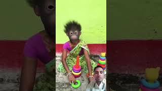 Monkey ban gaya funny cutebaby cute comedy trending [upl. by Tsai]