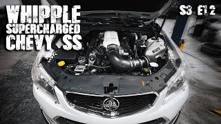 Crazy Blower Whine Whipple Supercharged Chevy SS  RPM S3 E12 [upl. by Yenial731]