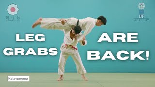 LEG GRABS are back in Judo [upl. by Gustaf]